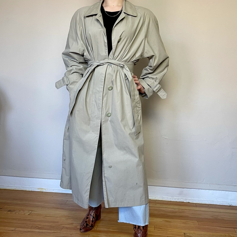 ✨Vintage Tan London Fog Trench Coat✨